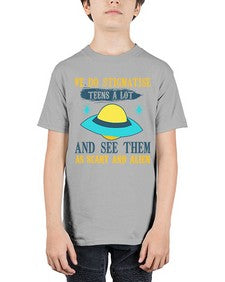We do stigmatise teens a alot 43# - ufo - Youth Tee Unisex
