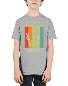 When I started the original alien 45# - ufo - Youth Tee Unisex