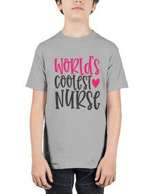 Worlds Coolest Nurse Style 1658# - nurse - Youth Tee Unisex