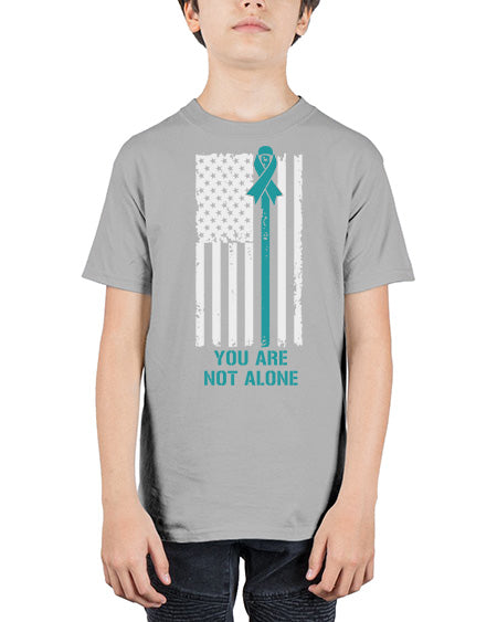 You Are Not Alone PTSD 1# - PTSD - Youth Tee Unisex
