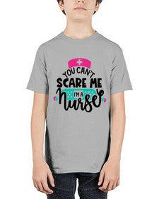 You Cant Scare Me Im A Nurse Style Style 1679# - nurse - Youth Tee Unisex