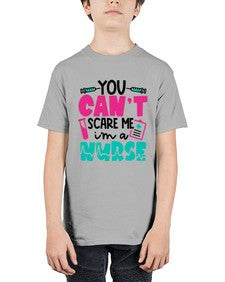 You Cant Scare Me Im A Nurse Style Style 1680# - nurse - Youth Tee Unisex