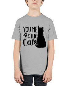 You Me The Cat Style 110# - cats - Youth Tee Unisex