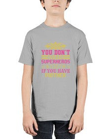 You dont need 270# - cartoon super hero - Youth Tee Unisex