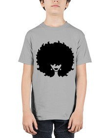 afro woman 69# - black girls or women - Youth Tee Unisex
