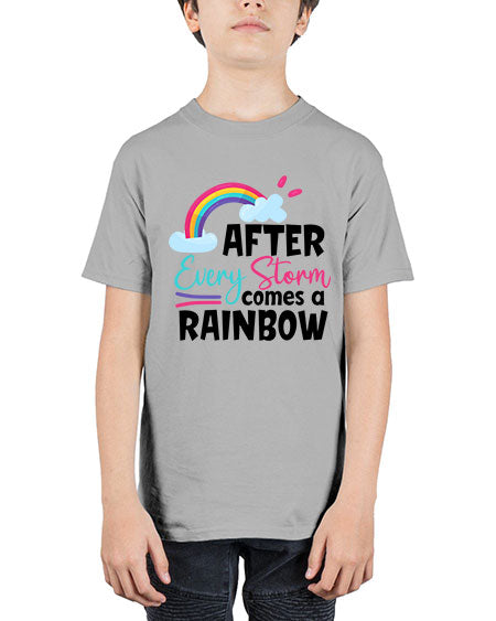 after every storm comes a rainbow Style 16# - baby - Youth Tee Unisex