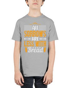 all sorrows are less with bread 16# - cooking - Youth Tee Unisex