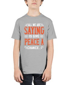 all we are saying 18# - vegan - Youth Tee Unisex