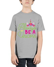 always be a unicorn 7# - unicorn - Youth Tee Unisex