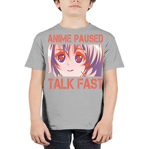 anime paused talk fast211# - anime - Youth Tee Unisex