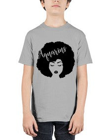 aquarius62# - black girls or women - Youth Tee Unisex