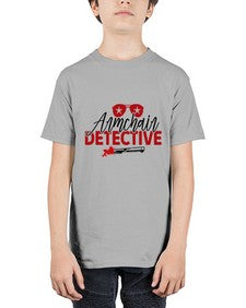 armchair detective 238# - true crime - Youth Tee Unisex