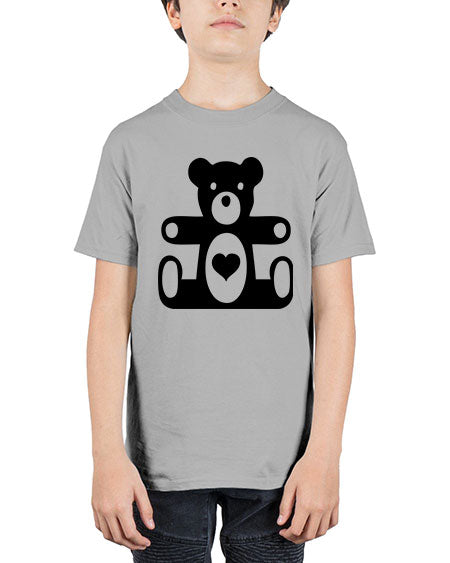 bear with heart 47# - bears - animals - Youth Tee Unisex