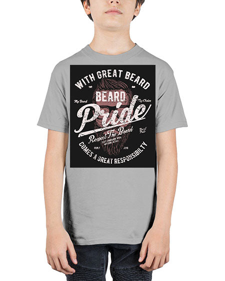 beard pride 51# - bears - animals - Youth Tee Unisex