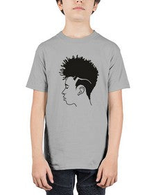 beardman 60# - black boys or men - Youth Tee Unisex