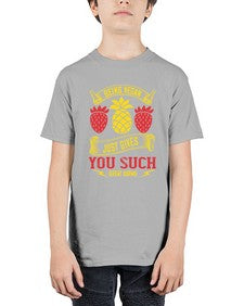 being vegan just gives you such great karma 53# - vegan - Youth Tee Unisex