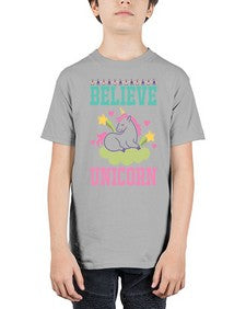 believe unicorn 45# - unicorn - Youth Tee Unisex