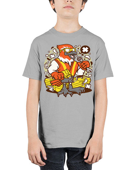 bird mechanic worker 21# - birds - Youth Tee Unisex
