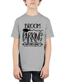 broom parking witches only 46# - witch - Youth Tee Unisex