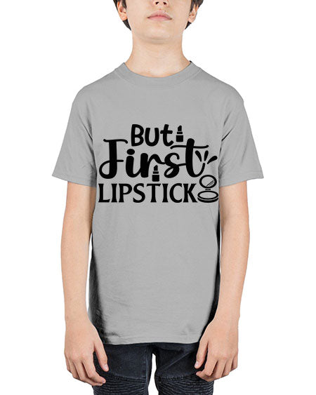 but first lipstick 4# - beauty - fashion - Youth Tee Unisex