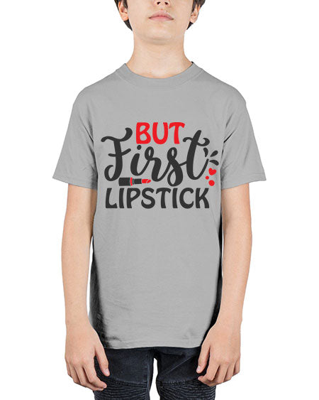 but first lipstick Style 160# - beauty - fashion - Youth Tee Unisex
