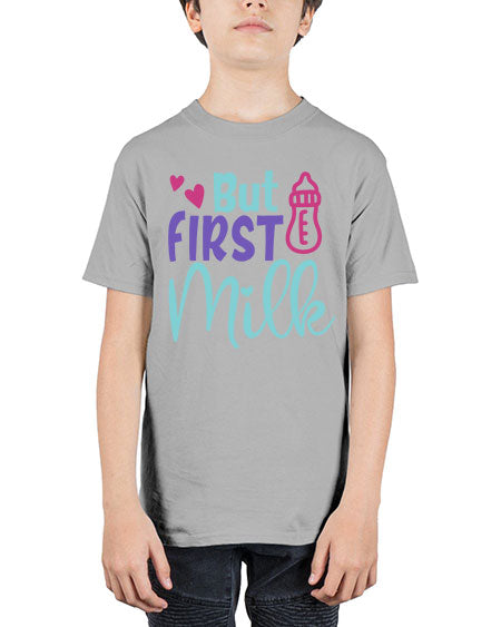 but first milk Style 49# - baby - Youth Tee Unisex