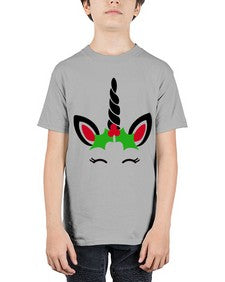 christmas unicorn 81# - unicorn - Youth Tee Unisex
