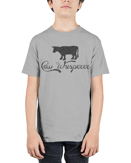 cow whisper - cow - Youth Tee Unisex