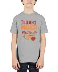 difference maker teacher life 710# - teacher - Youth Tee Unisex