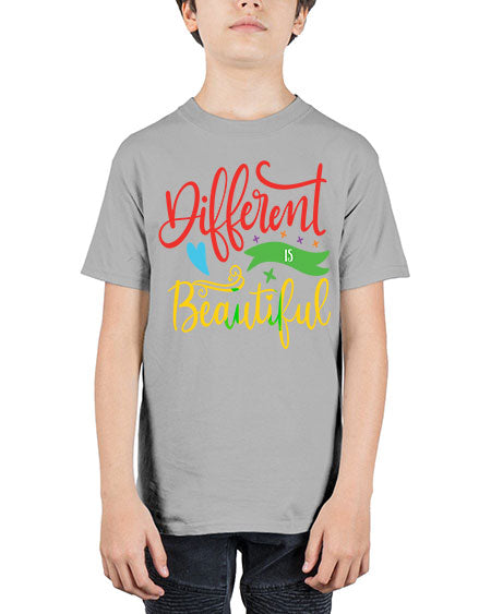 different is beautiful Style 11# - autism - Youth Tee Unisex