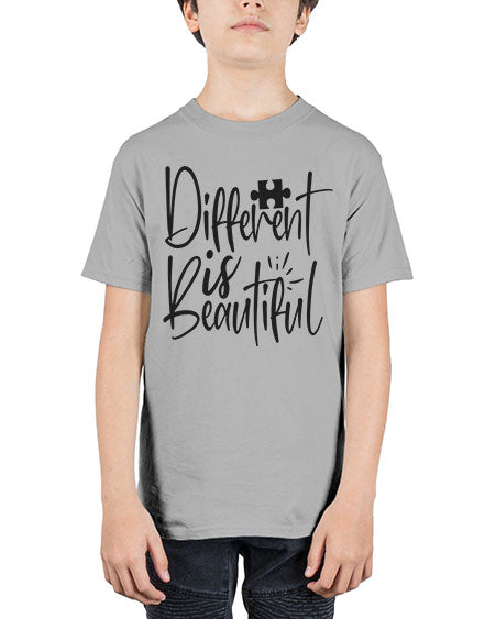 different is beautiful Style 12# - autism - Youth Tee Unisex