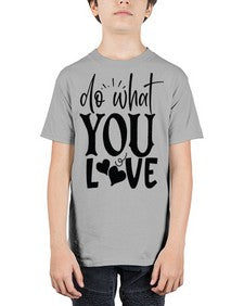 do what you love Style 126# - motivation - Youth Tee Unisex