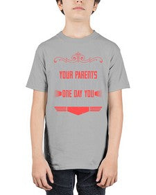 do your best for your parents if you dont one day you will regret it 170# - parents day - Youth Tee Unisex