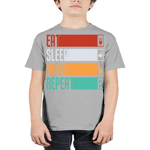 eat sleep anime repeat225# - anime - Youth Tee Unisex