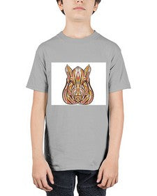 ethnic boar 417# - mandala - Youth Tee Unisex