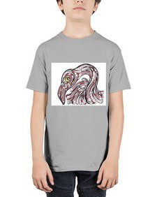 ethnic flamingo 423# - mandala - Youth Tee Unisex