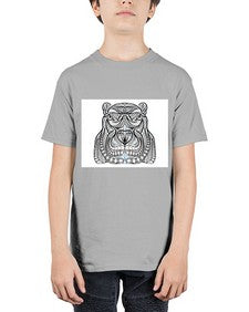 ethnic hippo 426# - mandala - Youth Tee Unisex