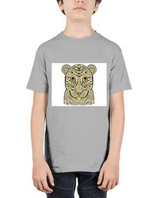 ethnic leopard 429# - mandala - Youth Tee Unisex