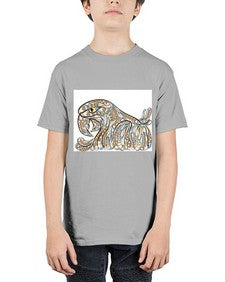 ethnic parrot 435# - mandala - Youth Tee Unisex