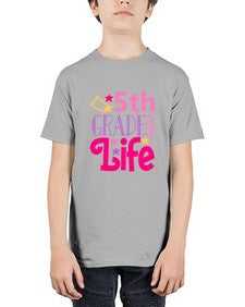 fifth grade life 78# - fifth grade - Youth Tee Unisex