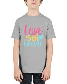 fifth grade love 83# - fifth grade - Youth Tee Unisex