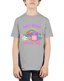 first Grade Lets Do This 144# - first grade - Youth Tee Unisex