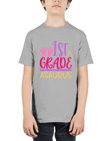 first grade asaurus 117# - first grade - Youth Tee Unisex
