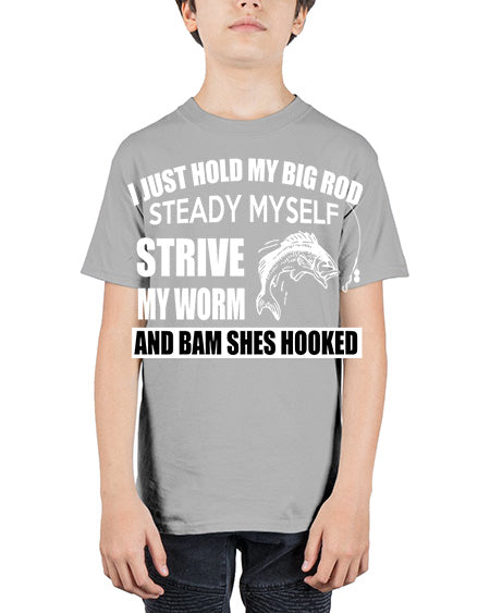 fishing 32# - shark-fish - Youth Tee Unisex