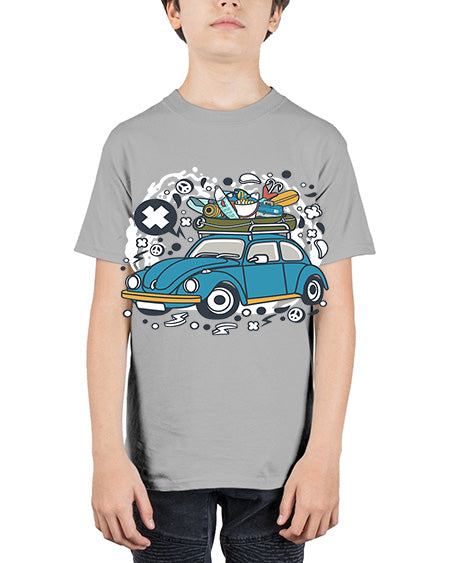 fishing tour 42# - shark-fish - Youth Tee Unisex