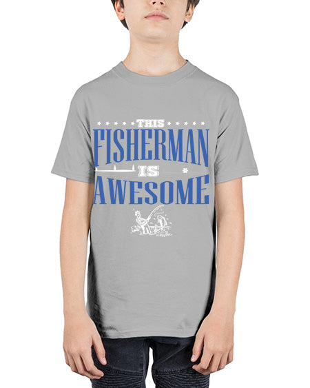 fishing transpernt png 71# - shark-fish - Youth Tee Unisex