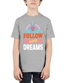 follow your dreams 137# - unicorn - Youth Tee Unisex