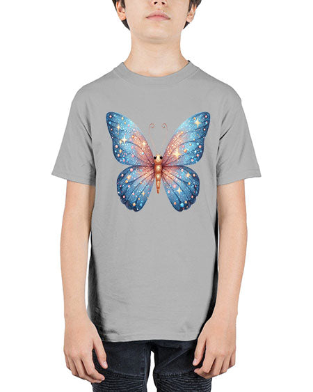 glitter butterfly 10# - butterfly - Youth Tee Unisex