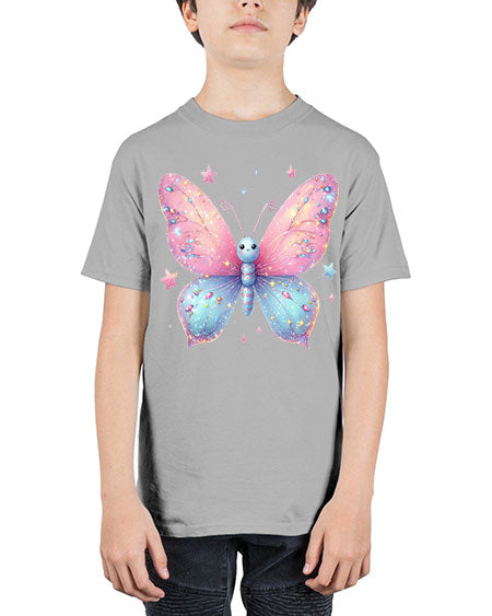glitter butterfly 18# - butterfly - Youth Tee Unisex