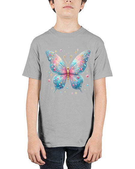 glitter butterfly 1# - butterfly - Youth Tee Unisex